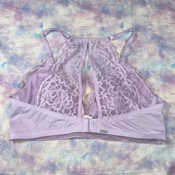 VS PINK • Lavender Lace Racerback Bralette - Picture 6 of 7